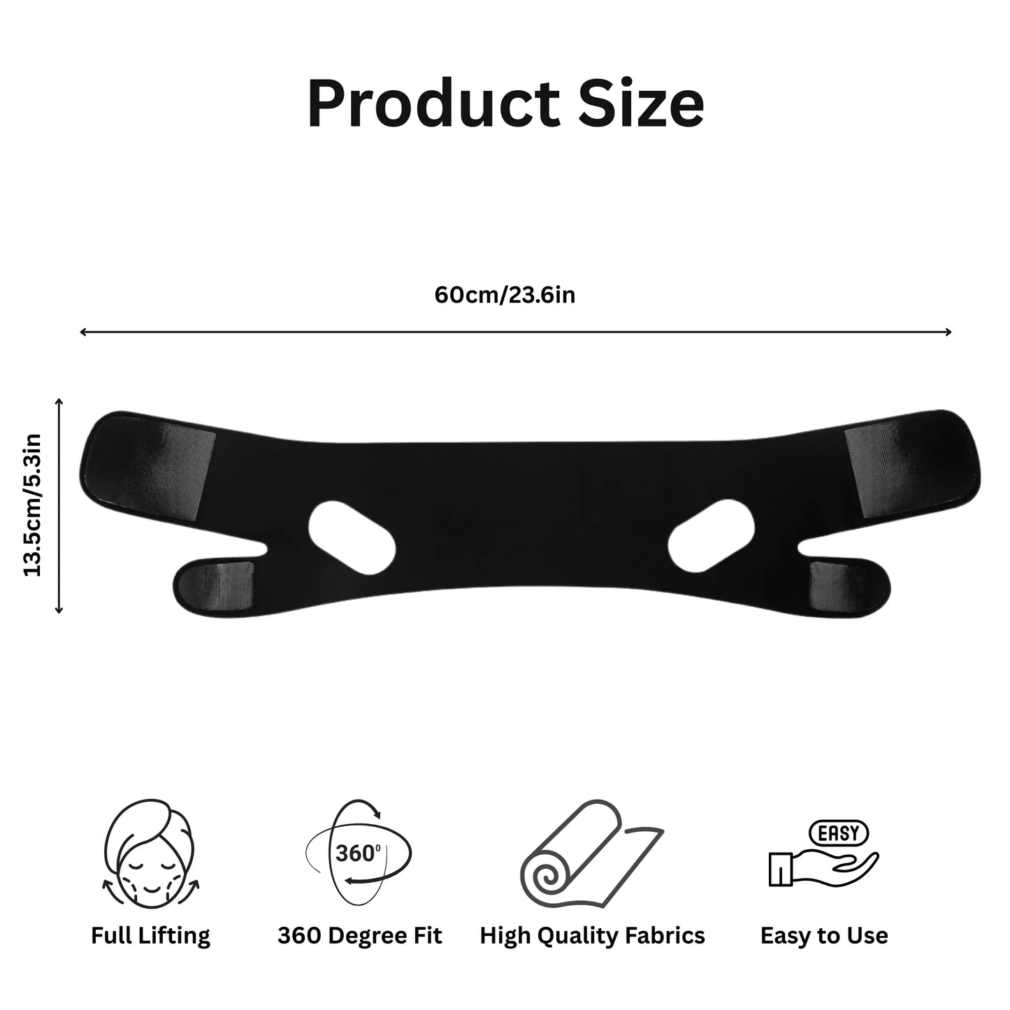 Facial Lifting Belt — Firm & Contour Support