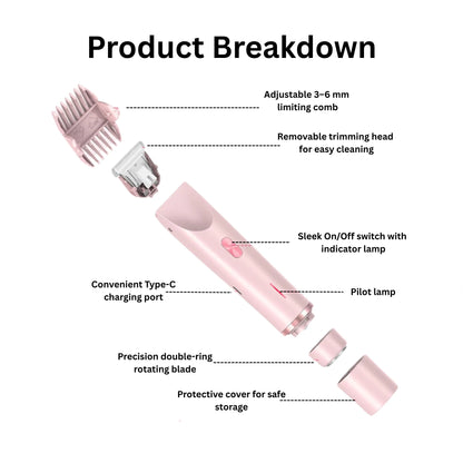 All-Over Hair Remover – Painless & Portable