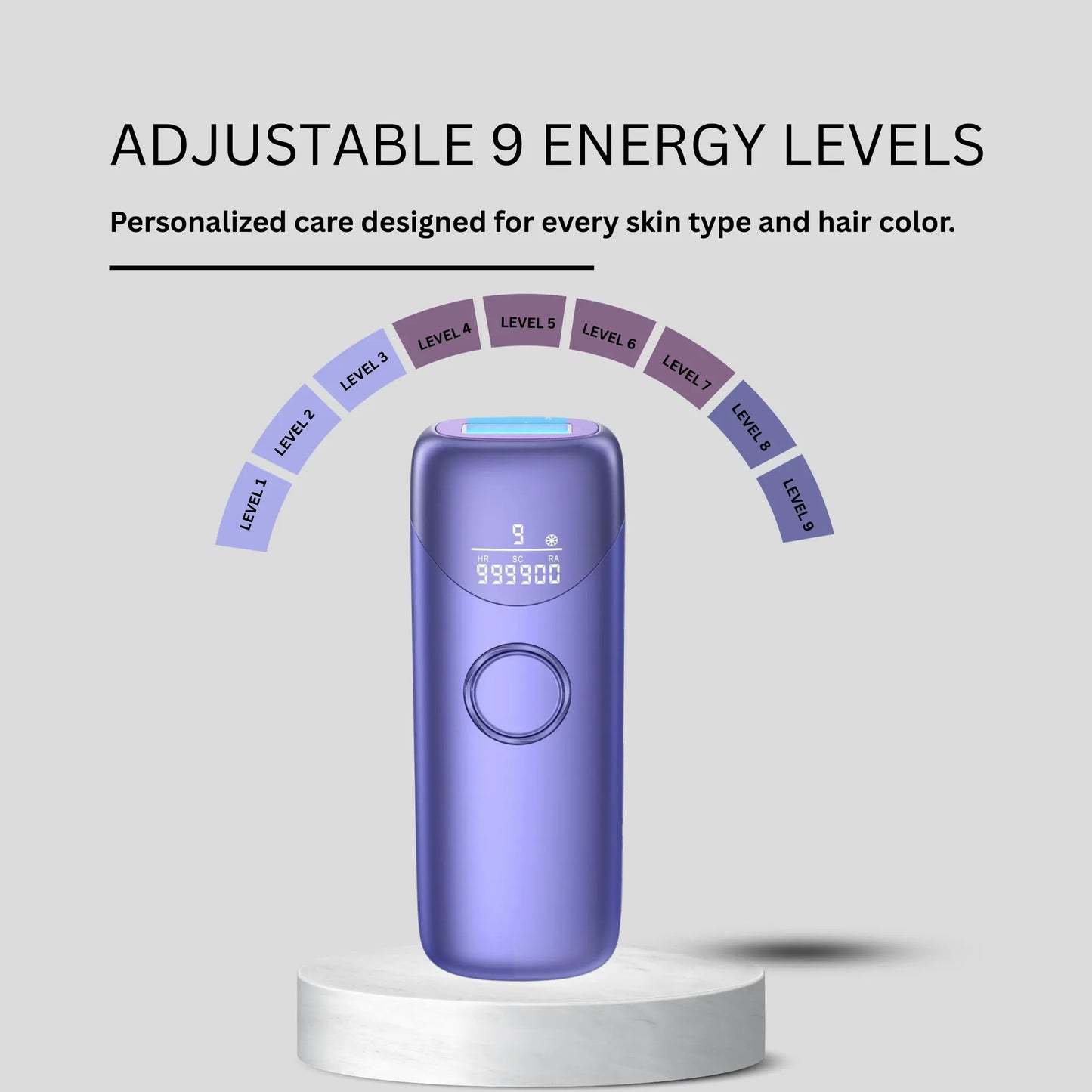 Ice-Cooling Laser Hair Removal Device