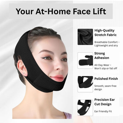 Facial Lifting Belt — Firm & Contour Support