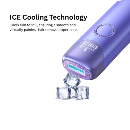 Ice-Cooling Laser Hair Removal Device