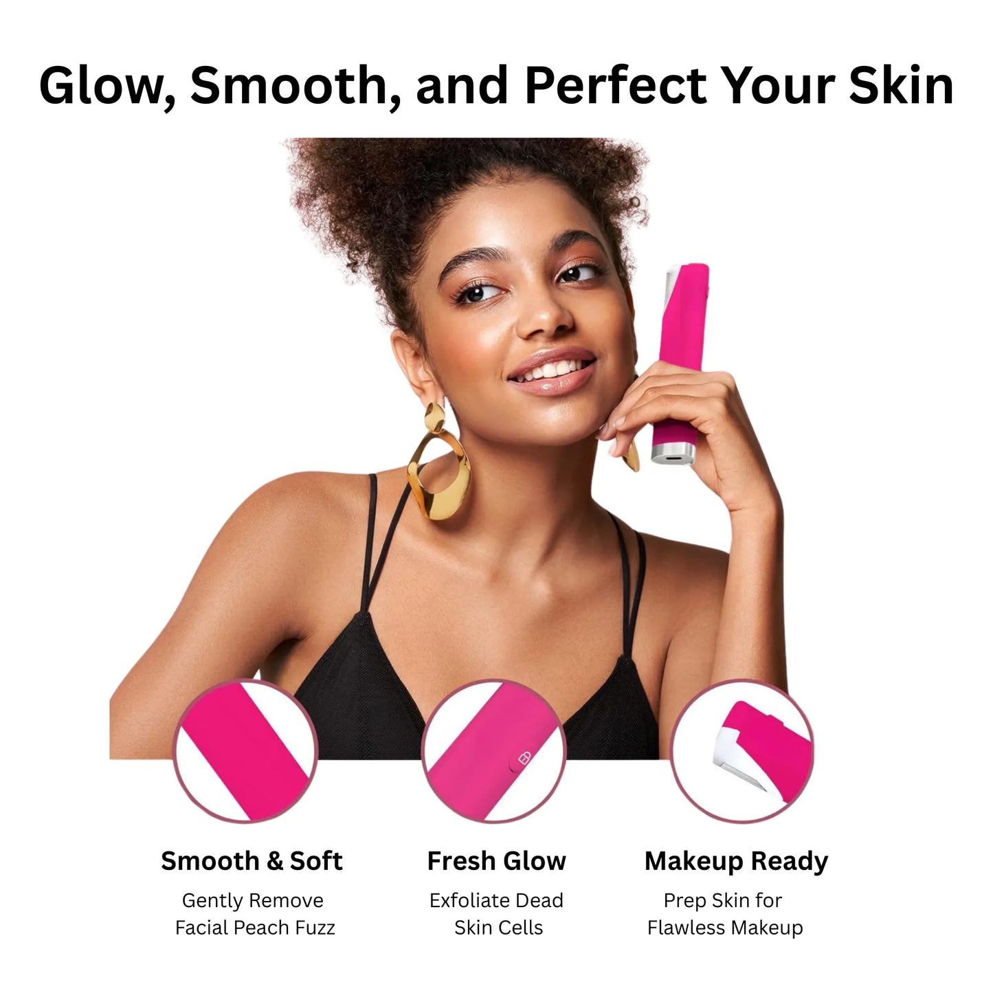 Electric Dermaplane Razor – Smooth & Exfoliate