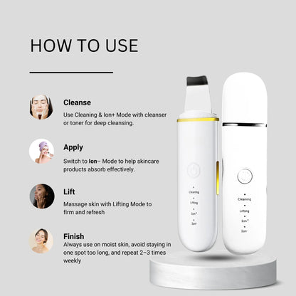 Facial Skin Spatula – Deep Pore Cleansing