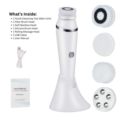 Electric Facial Cleansing Brush – Deep Cleanse & Refresh