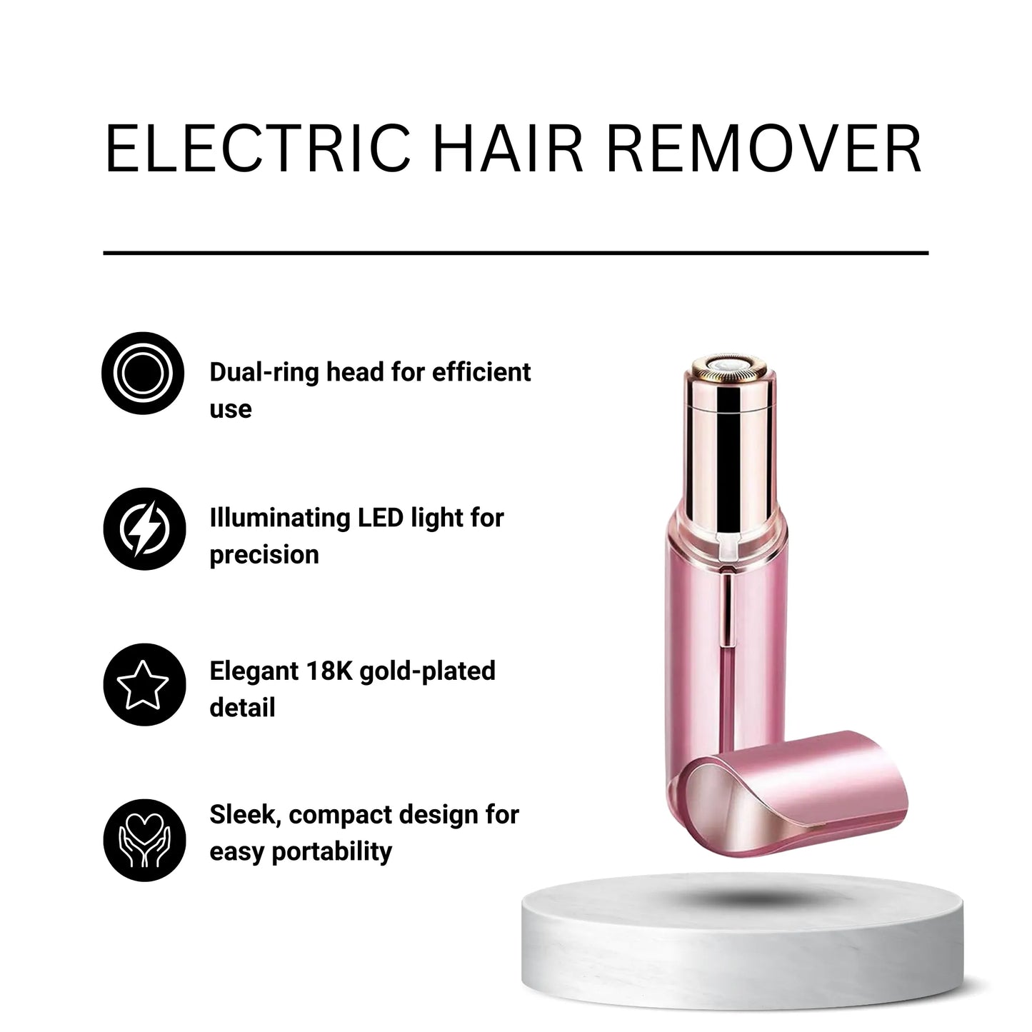 Precision Facial Hair Remover for Women