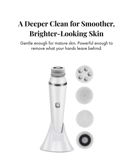 Electric Facial Cleansing Brush – Deep Cleanse & Refresh