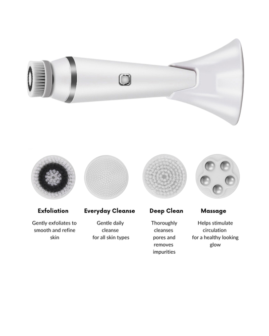 Glow Brush Replacement Heads – 4-Pack System